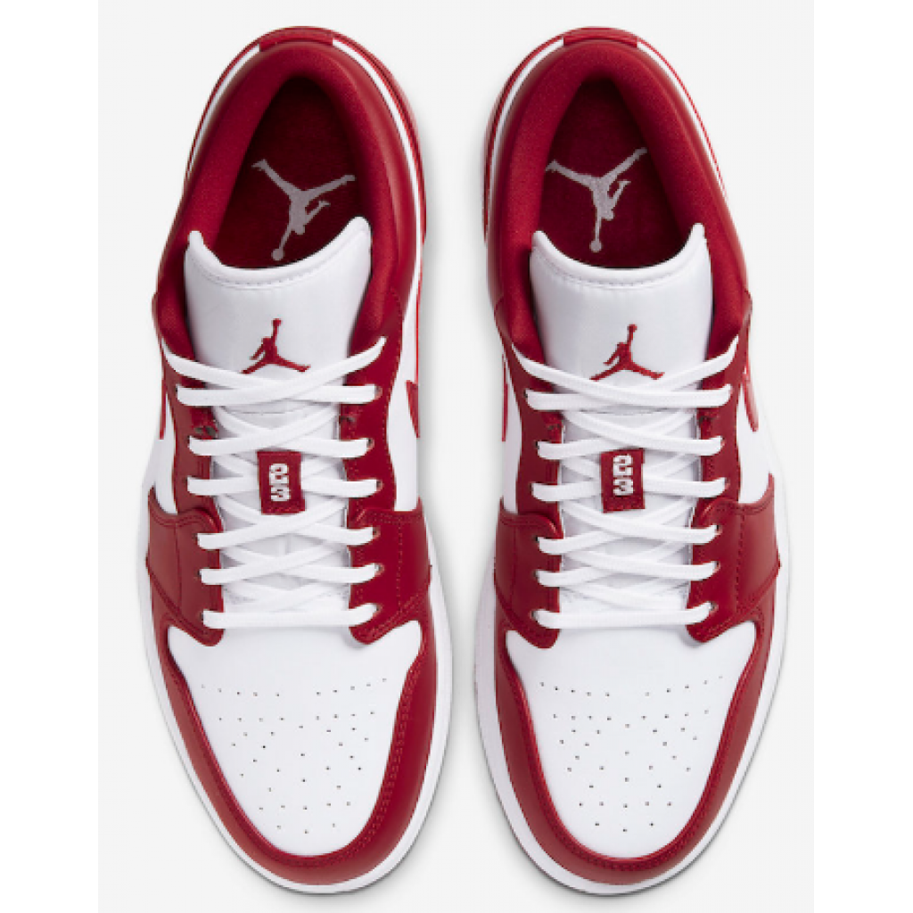 Air Jordan 1 Low Gym Red by Youbetterfly